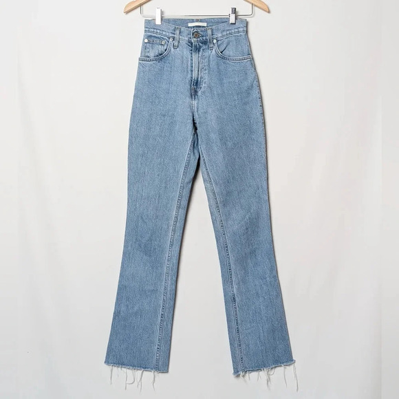 HELMUT LANG Jeans Wide Leg Flare 25 - Picture 6 of 14